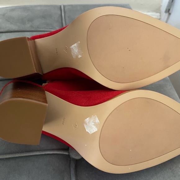 Halogen Red Booties - Picture 5 of 6